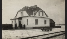 Budynek pracowników kolejowych z 1931 roku, okolice Dęblina